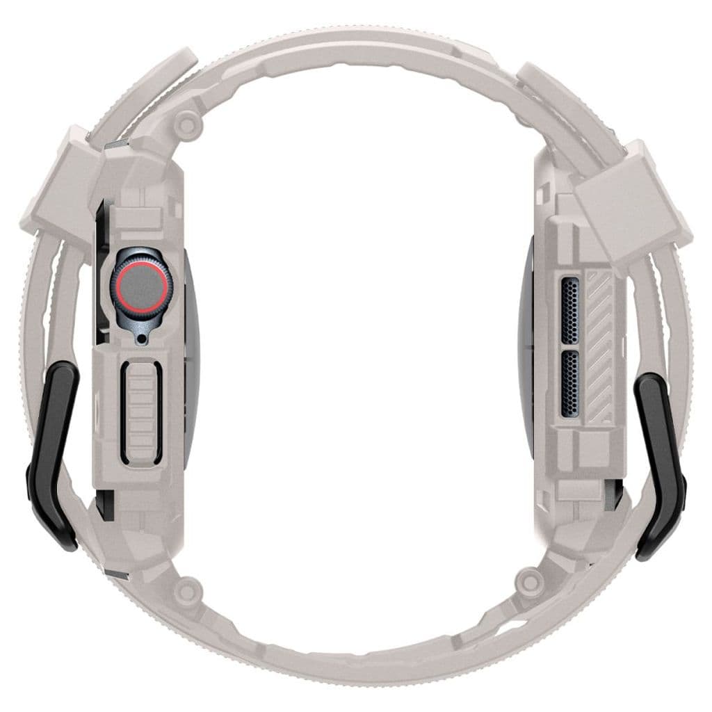 Spigen Rugged Armor Pro Kockarmband till Apple Watch 10 (46 mm) - Beige - Bild 2