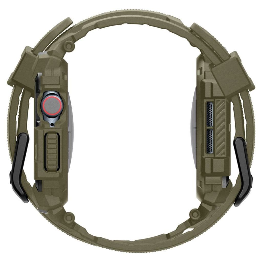 Spigen Rugged Armor Pro Kockarmband till Apple Watch 10 (46 mm) - Grön - Bild 9