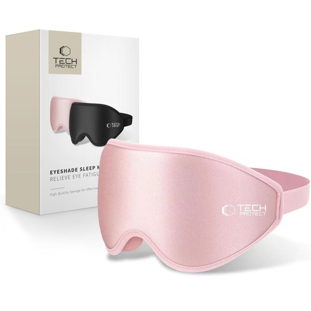 Tech-Protect Eyeshade sovmask - Rosa