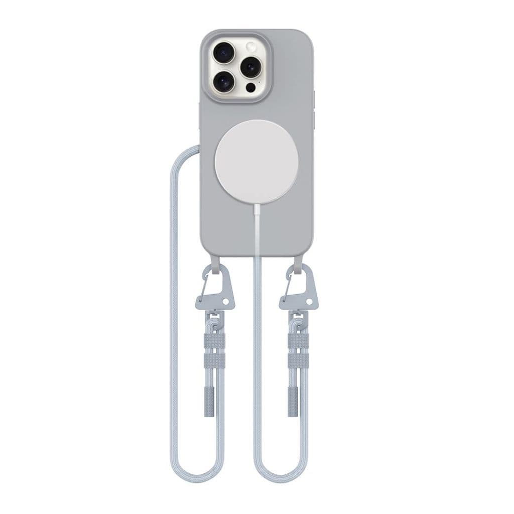 Tech-Protect MagNecklace MagSafe Skal till iPhone 14 Pro - Grå