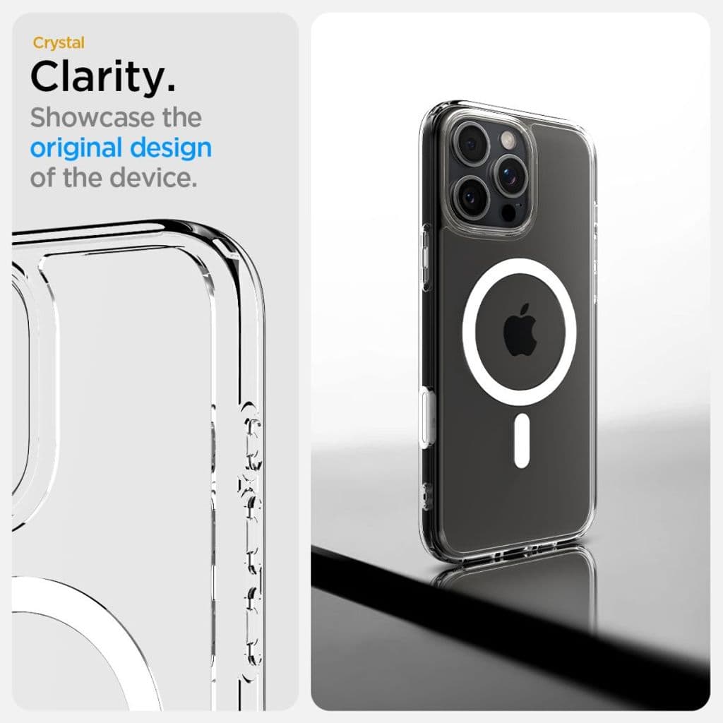 Spigen Ultra Hybrid Skal till iPhone 16 Pro - Vit - Bild 3