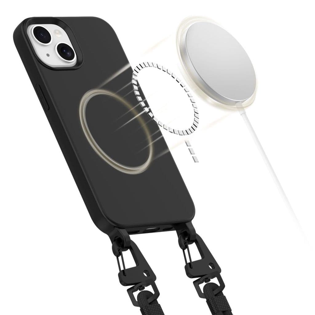 Tech-Protect MagNecklace MagSafe Skal till iPhone 14 - Svart - Bild 3