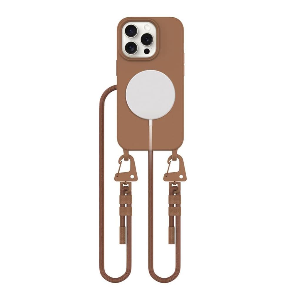 Tech-Protect MagNecklace MagSafe Skal till iPhone 14 Pro - Brun