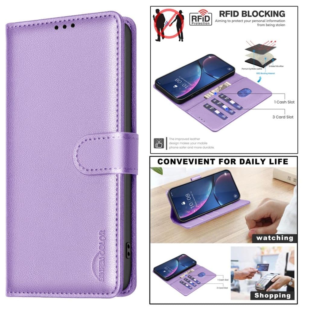 BINFEN COLOR Samsung Galaxy S26 Ultra Fodral - Lila - Bild 7
