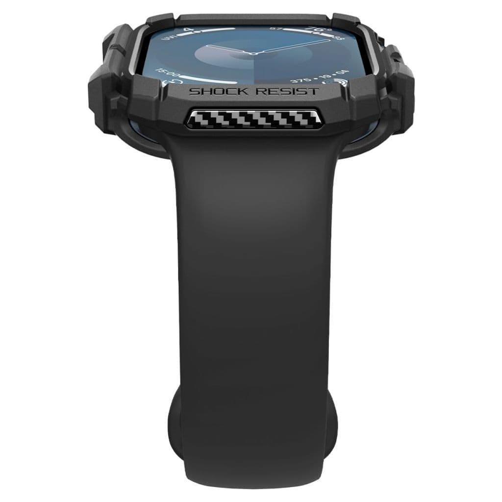 Spigen Rugged Armor Skal till Apple Watch 10 46mm - Svart - Bild 3