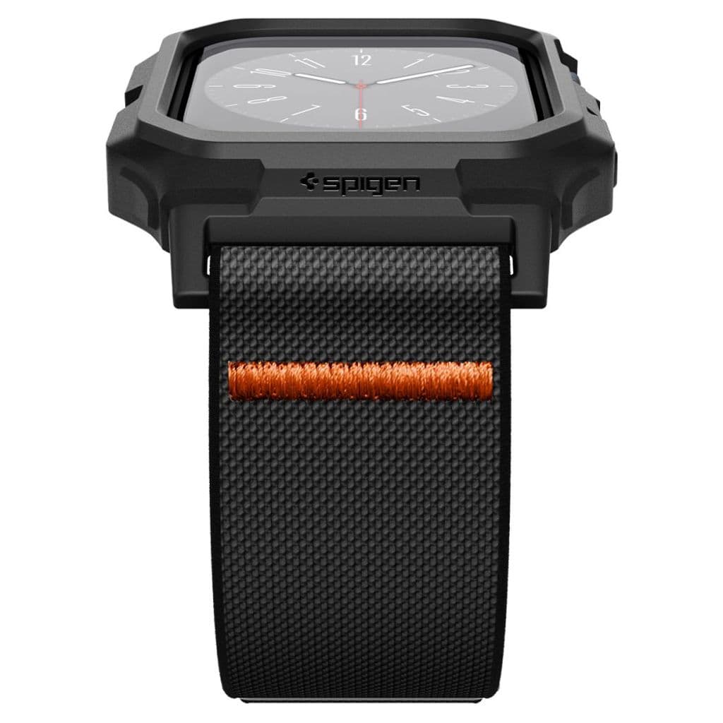 Spigen Lite Fit Pro Kockarmband till Apple Watch 10 42 mm - Svart - Bild 6