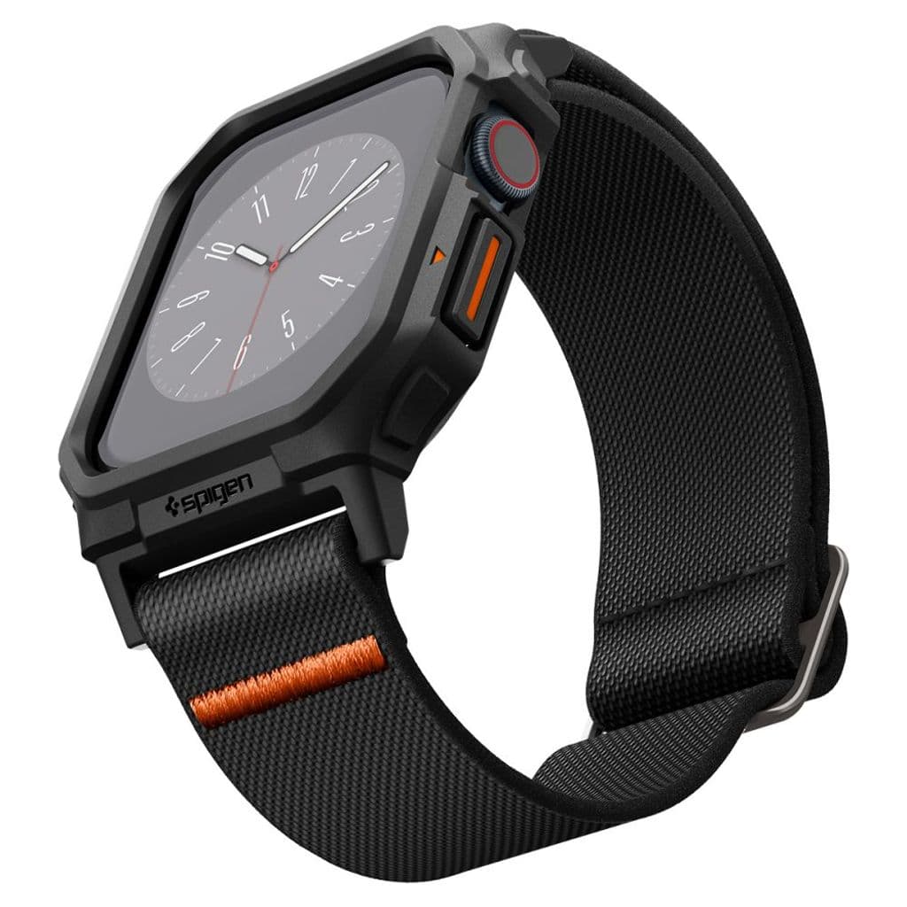 Spigen Lite Fit Pro Kockarmband till Apple Watch 10 42 mm - Svart - Bild 10