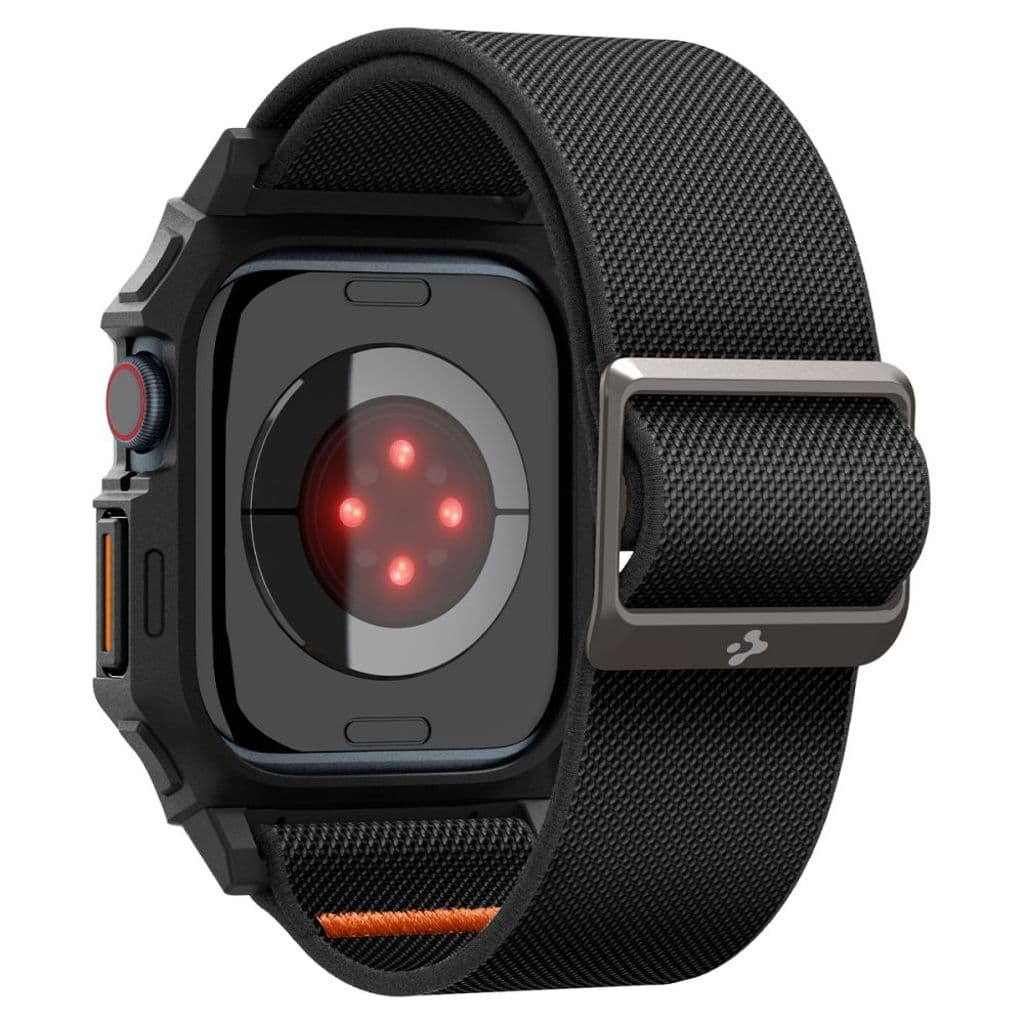 Spigen Lite Fit Pro Kockarmband till Apple Watch 10 42 mm - Svart - Bild 15