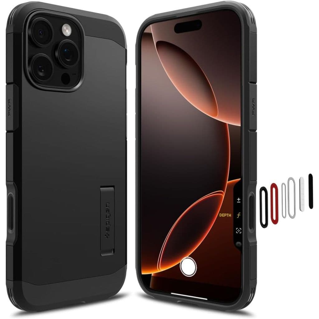 Spigen Tough Armor MagSafe Skal till iPhone 16 Pro Max - Svart