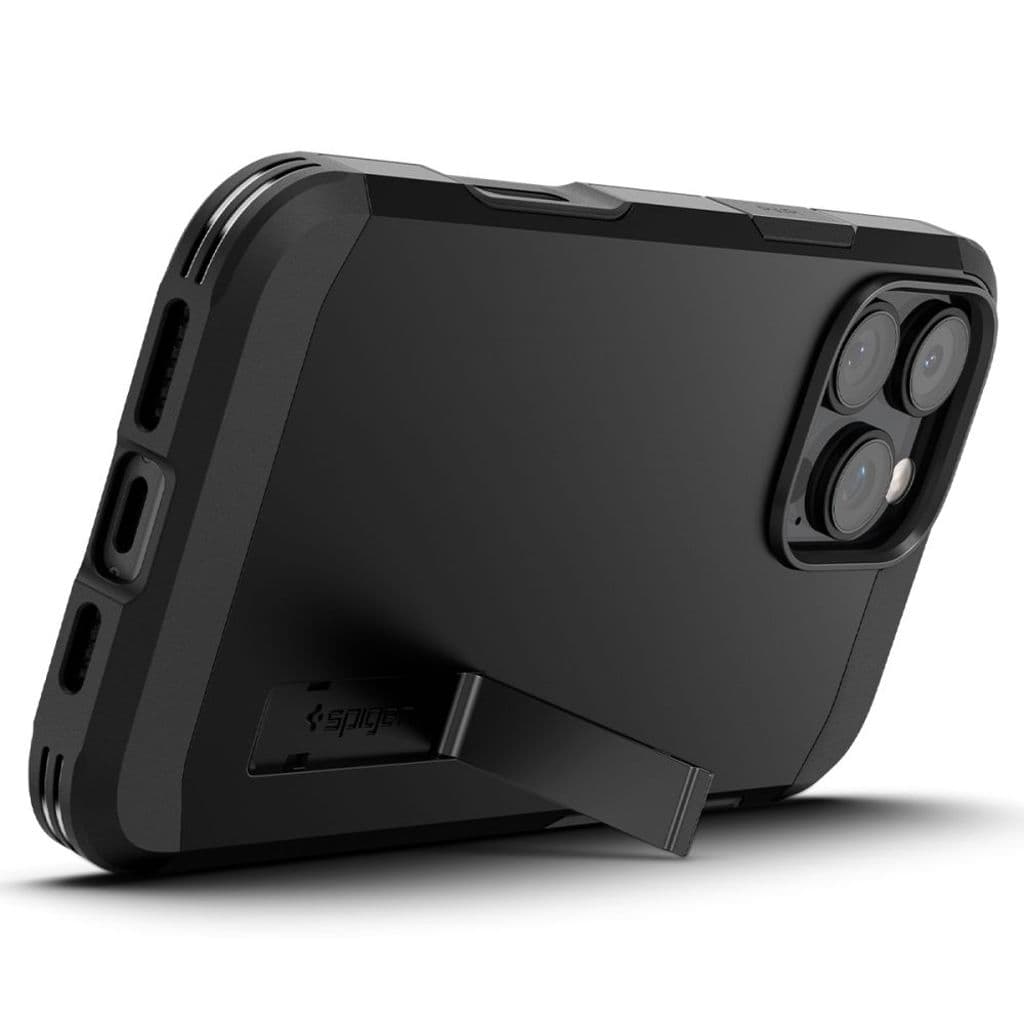 Spigen Tough Armor MagSafe Skal till iPhone 16 Pro Max - Svart - Bild 9