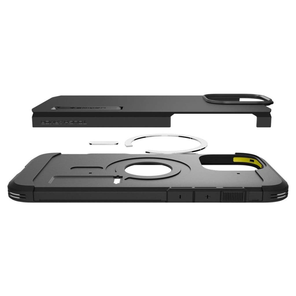 Spigen Tough Armor MagSafe Skal till iPhone 16 Pro Max - Svart - Bild 3