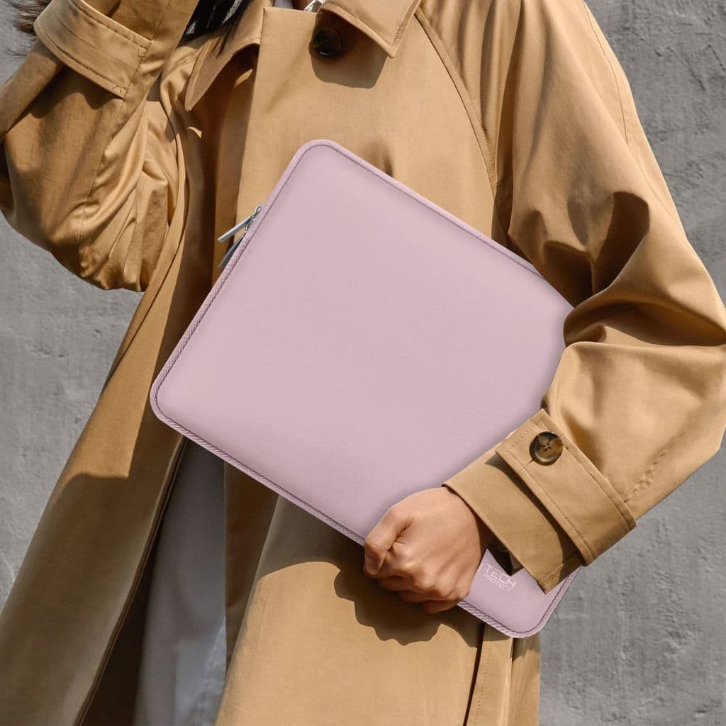 Tech-Protect Neoslim 13-14" laptopfodral – rosa - Bild 2