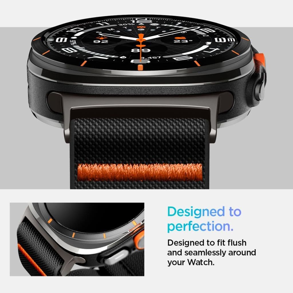 Spigen Fit Lite Kockarmband till Galaxy Watch Ultra 47mm - Svart - Bild 16