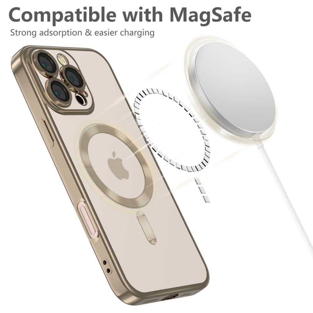 Tech-Protect MagFlex MagSafe Skal till iPhone 16 Pro Max - Guld - Bild 5