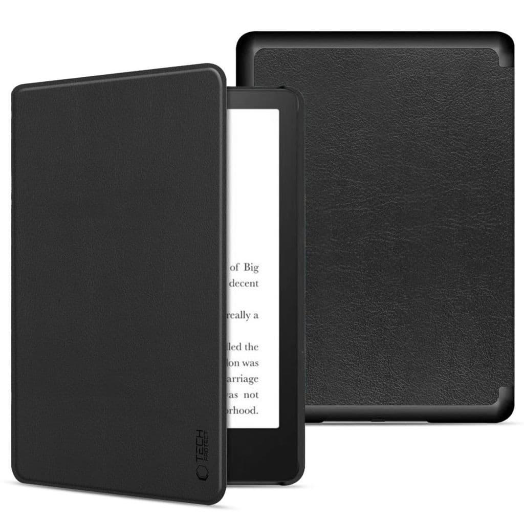 Tech-Protect SmartCase Fodral för Kindle Paperwhite VI / 6 / Signature Edition – Svart