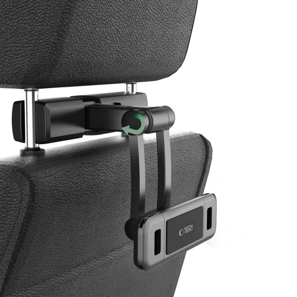 Tech-Protect V2 telefonhållare för nackstöd – svart - Bild 11