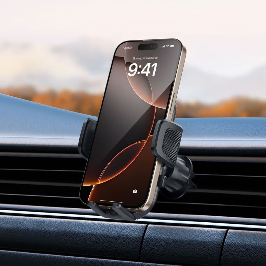 Tech-Protect V8 telefonhållare för instrumentbräda och luftventil – svart - Bild 2