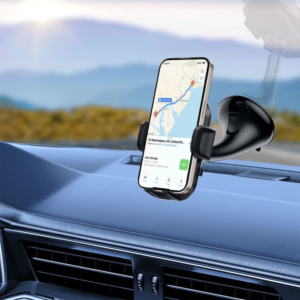 Tech-Protect V8 telefonhållare för instrumentbräda och luftventil – svart - Bild 9