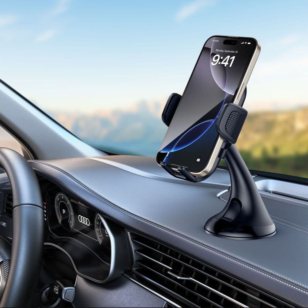 Tech-Protect V8 telefonhållare för instrumentbräda och luftventil – svart - Bild 10