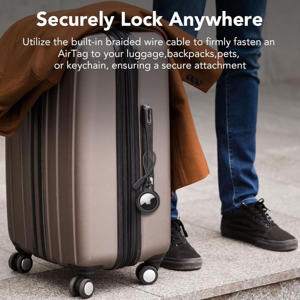 Tech-Protect Apple AirTag Skal 2-pack – Svart - Bild 10