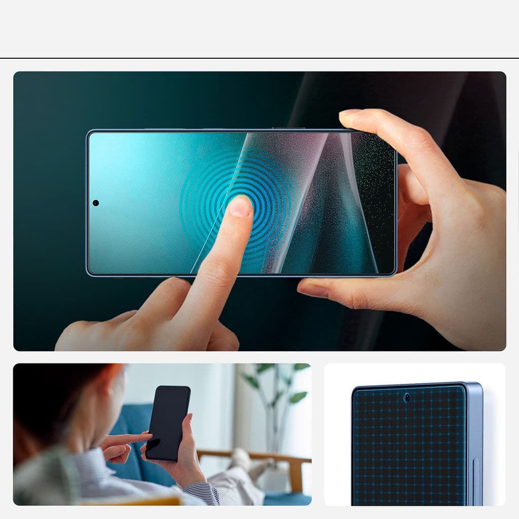 Spigen Elite Shield EZ FIT Skärmskydd till Samsung Galaxy S25 Ultra - Bild 3