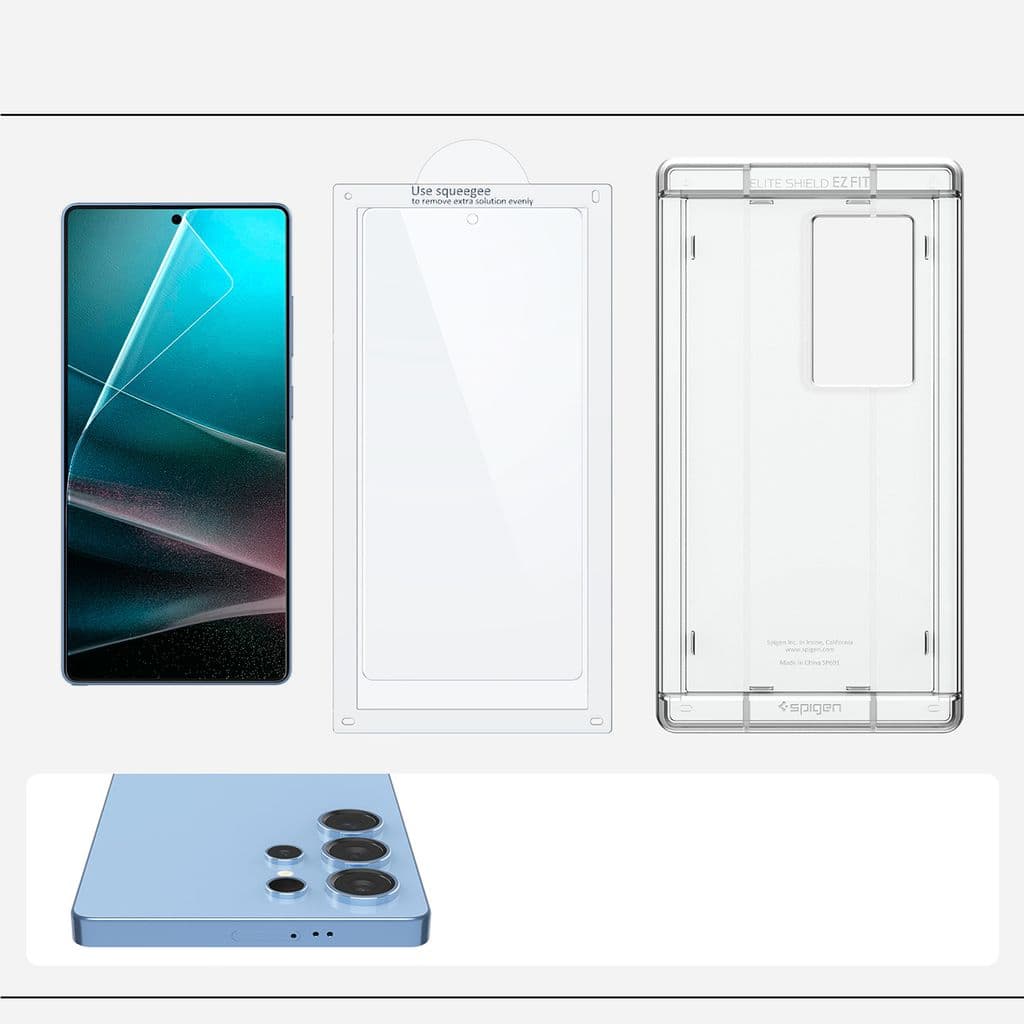 Spigen Elite Shield EZ FIT Skärmskydd till Samsung Galaxy S25 Ultra - Bild 6
