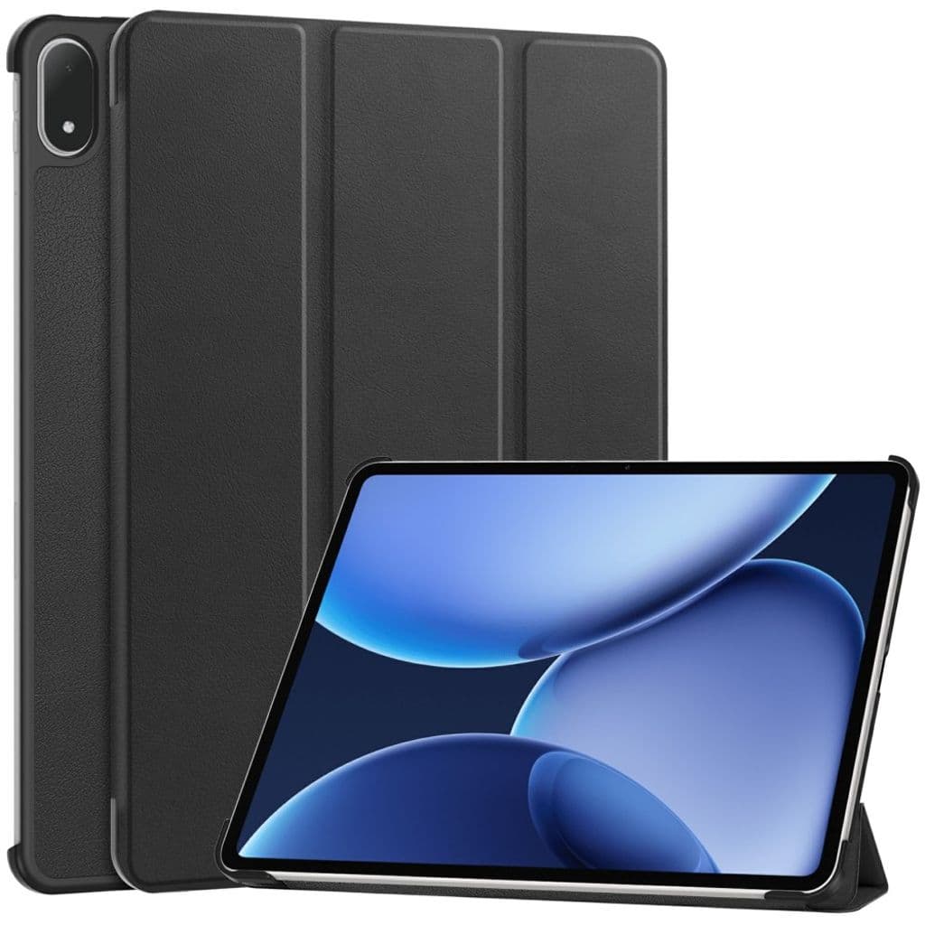 OnePlus Pad 3 / Pad 2 Pro / Oppo Pad 4 Pro Fodral med stativ - svart