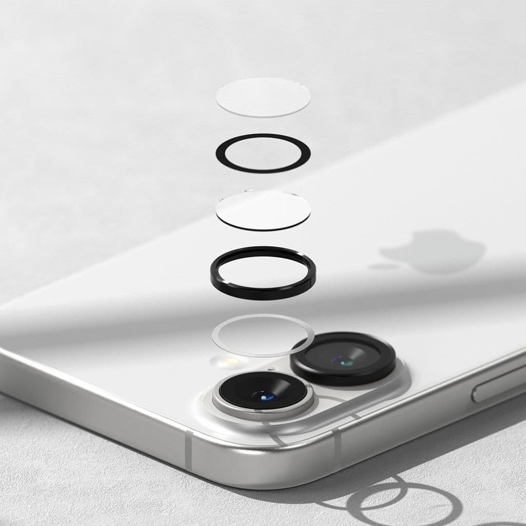 Ringke Camera Frame Protector 2-pack Linsskydd till iPhone 16/16 Plus - Bild 4