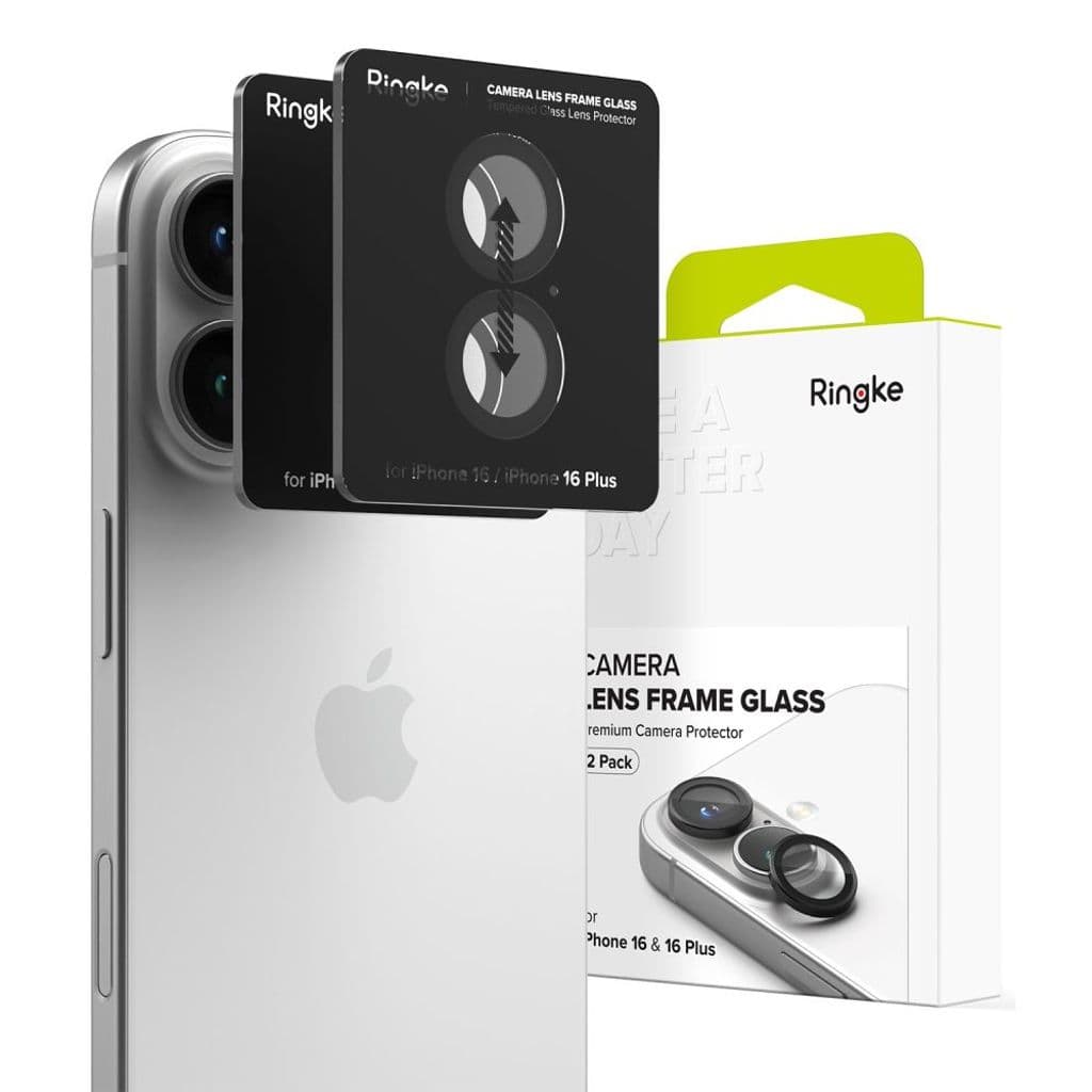 Ringke Camera Frame Protector 2-pack Linsskydd till iPhone 16/16 Plus