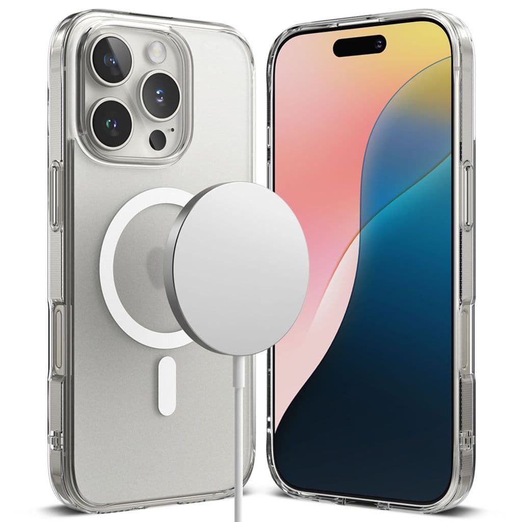 Ringke Fusion MagSafe Skal till iPhone 16 Pro Max - Transparent Matt