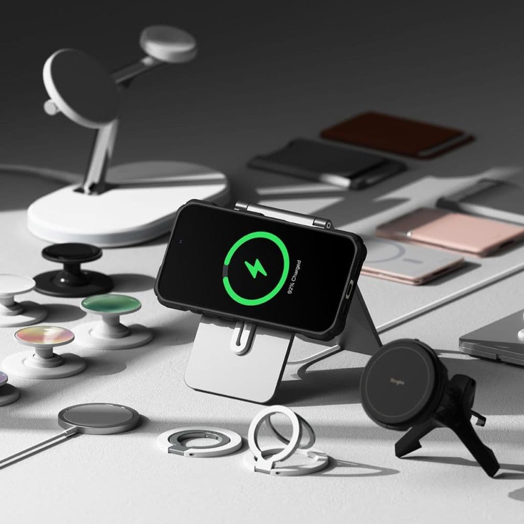 Ringke Rugged Gear MagSafe Skal till iPhone 16 Pro - Svart - Bild 5