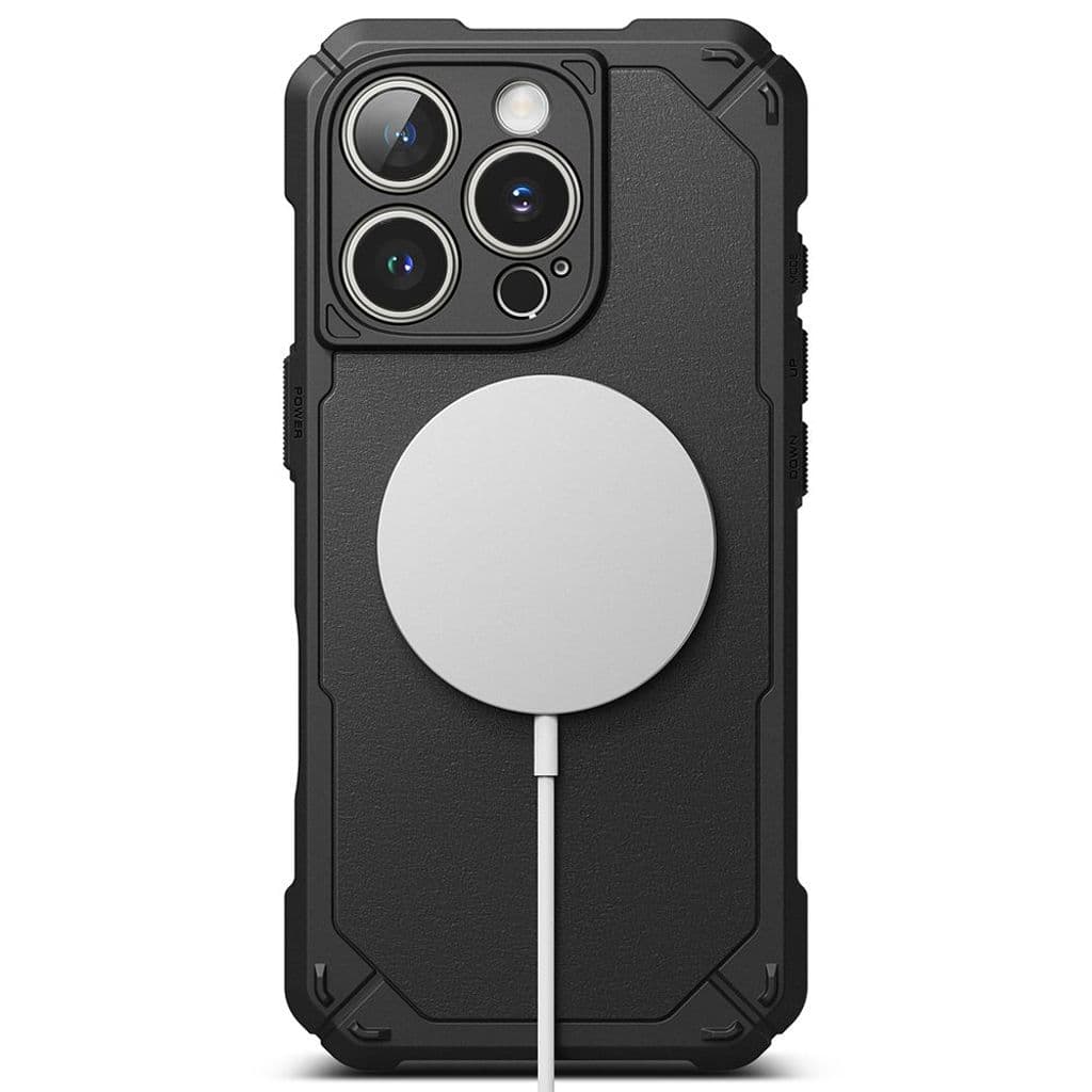 Ringke Rugged Gear MagSafe Skal till iPhone 16 Pro - Svart - Bild 4