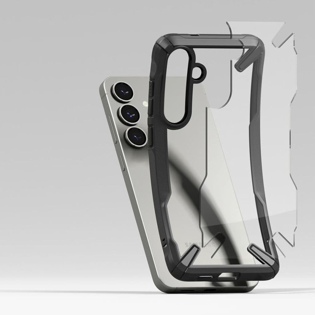 Ringke Fusion X Skal till Samsung Galaxy S25 Plus - Svart - Bild 6