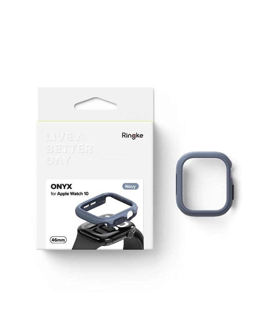 Ringke Onyx Skal till Apple Watch 10 46mm - Marinblå - Bild 4