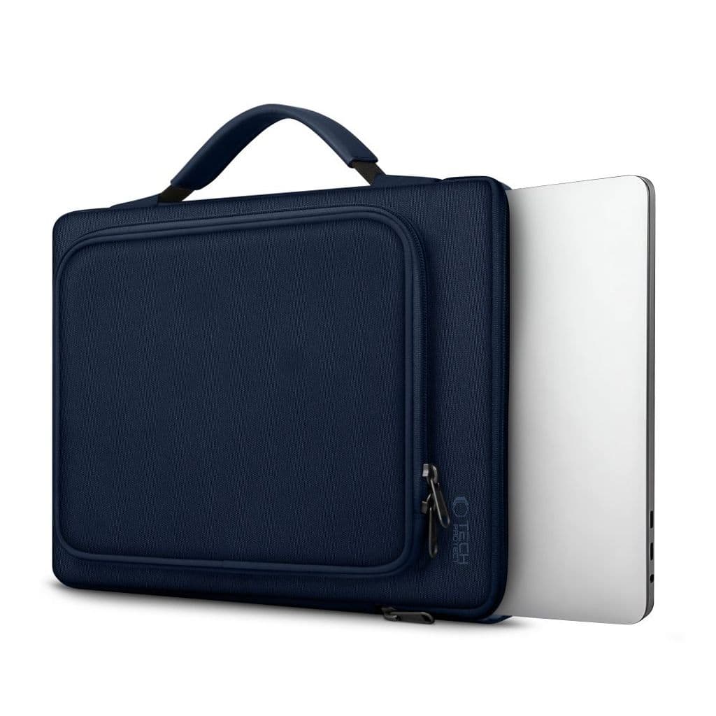 Tech-Protect Basic Bag laptopfodral 13–14" – blå - Bild 5