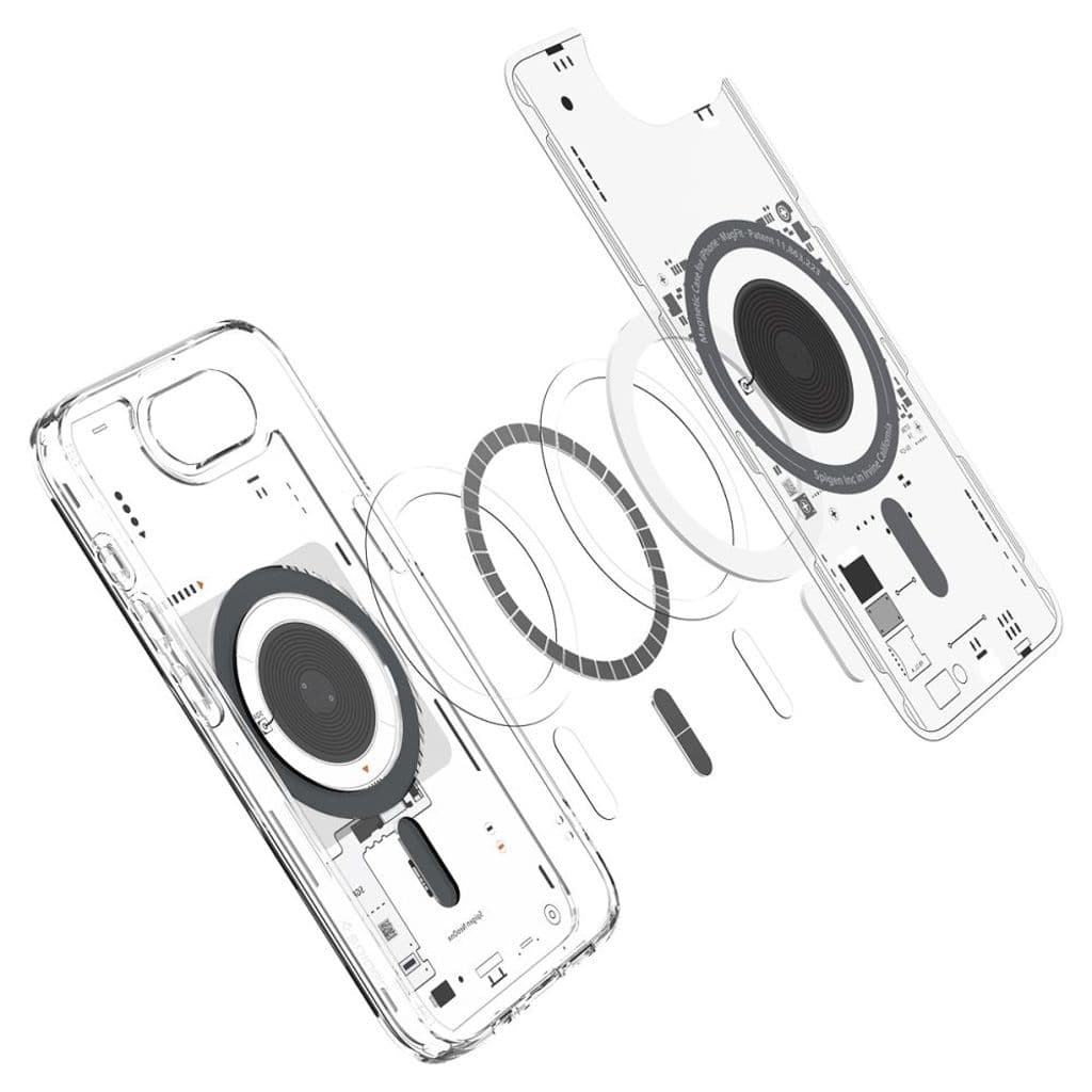 Spigen Ultra Hybrid MagSafe Neo One Skal till iPhone 16e - Transparent - Bild 11