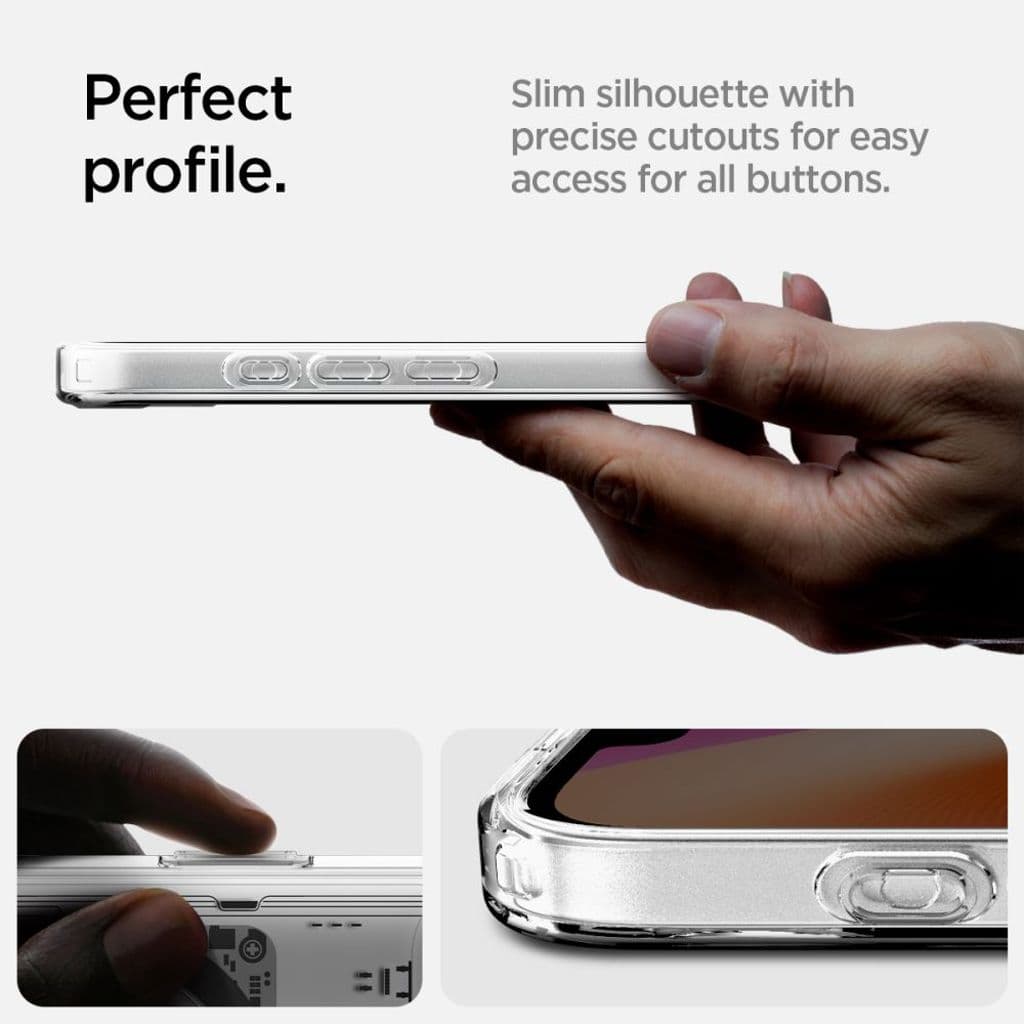 Spigen Ultra Hybrid MagSafe Neo One Skal till iPhone 16e - Transparent - Bild 8