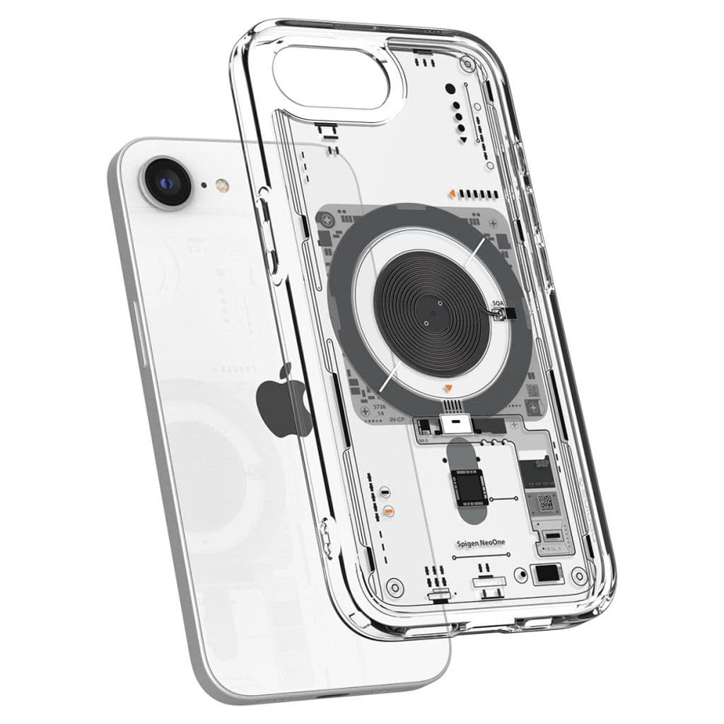 Spigen Ultra Hybrid MagSafe Neo One Skal till iPhone 16e - Transparent - Bild 6