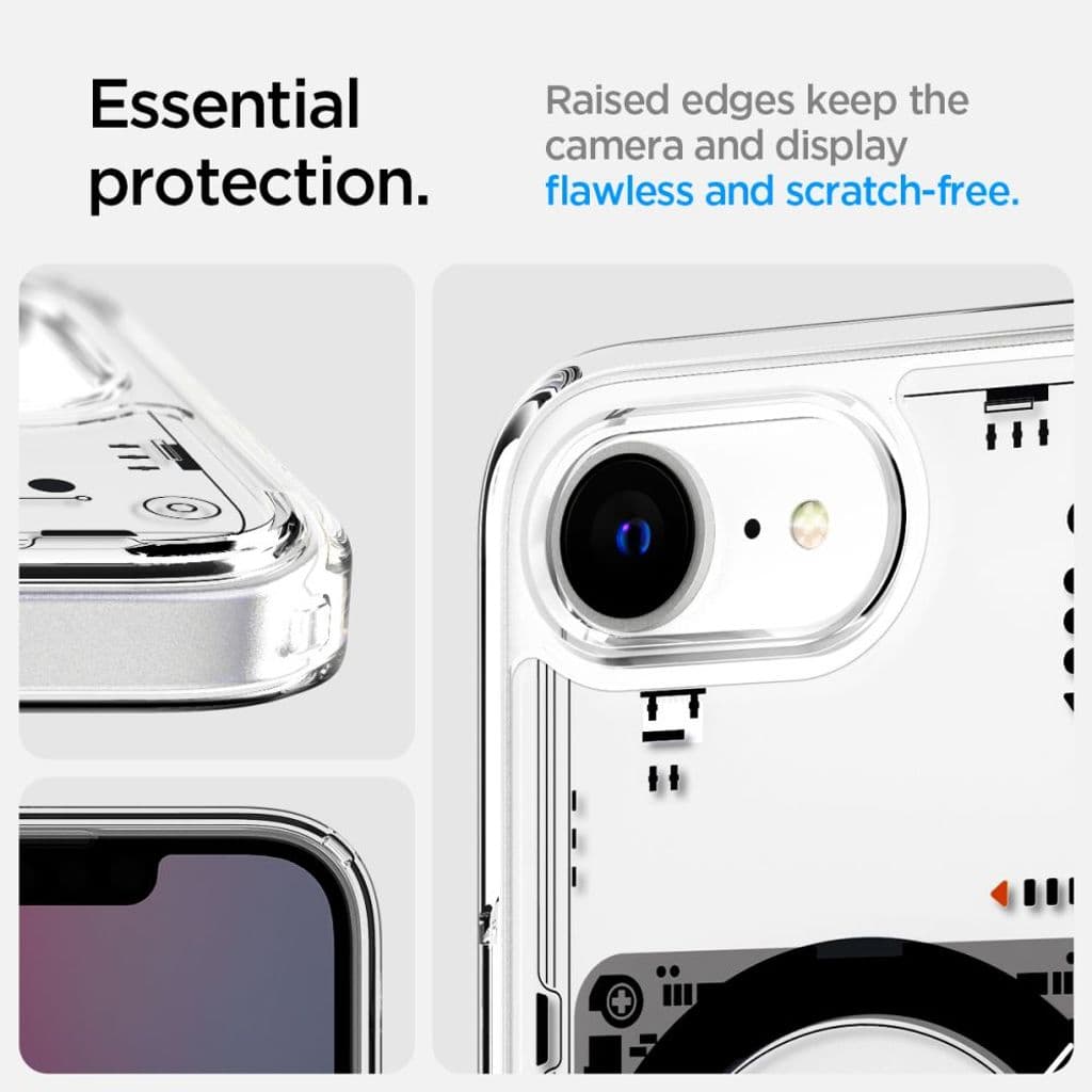 Spigen Ultra Hybrid MagSafe Neo One Skal till iPhone 16e - Transparent - Bild 5