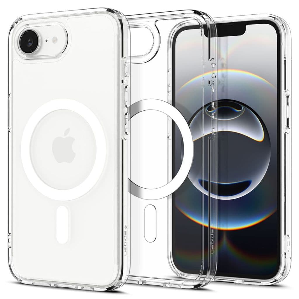 Spigen Ultra Hybrid MagSafe Skal till iPhone 16e - Transparent