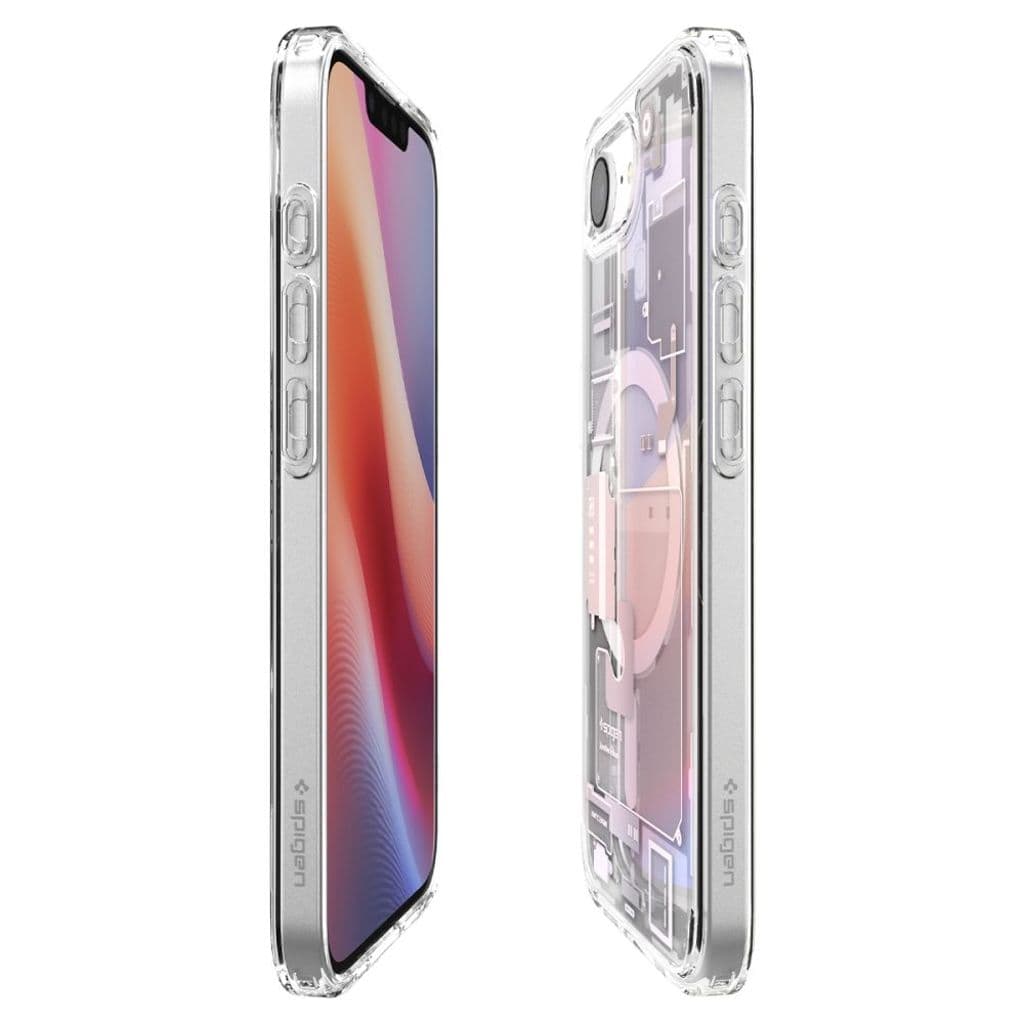 Spigen Ultra Hybrid MagSafe Zero One Skal till iPhone 16e - Vit - Bild 2