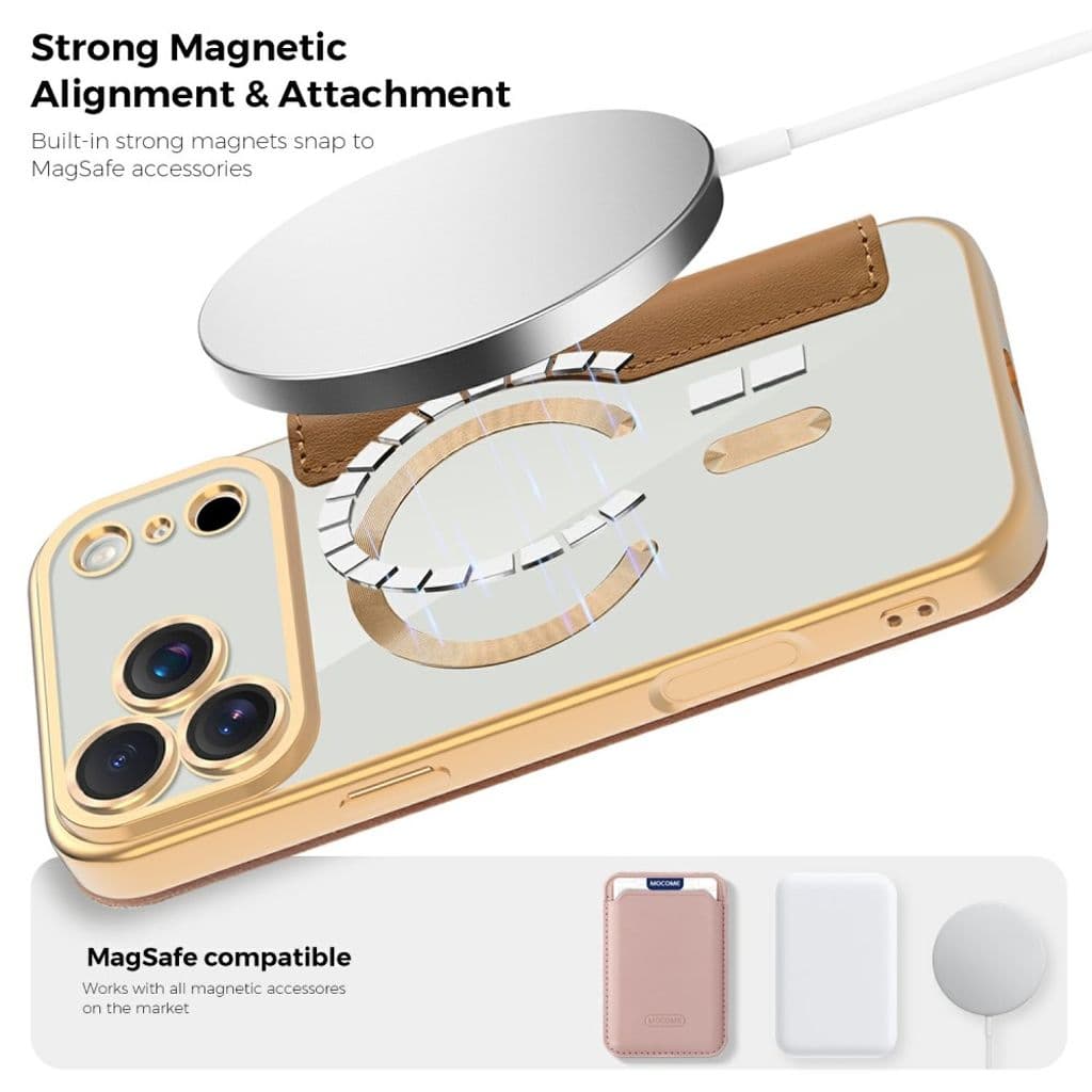 iPhone 17 Pro Max Fodral med MagSafe - Brun - Bild 7