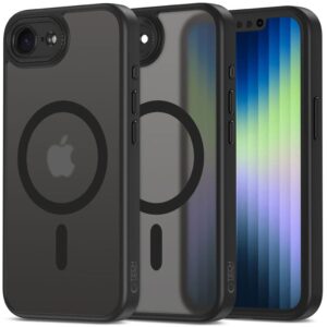 Tech-Protect MagCam MagSafe Skal till iPhone 16e - Matte Black