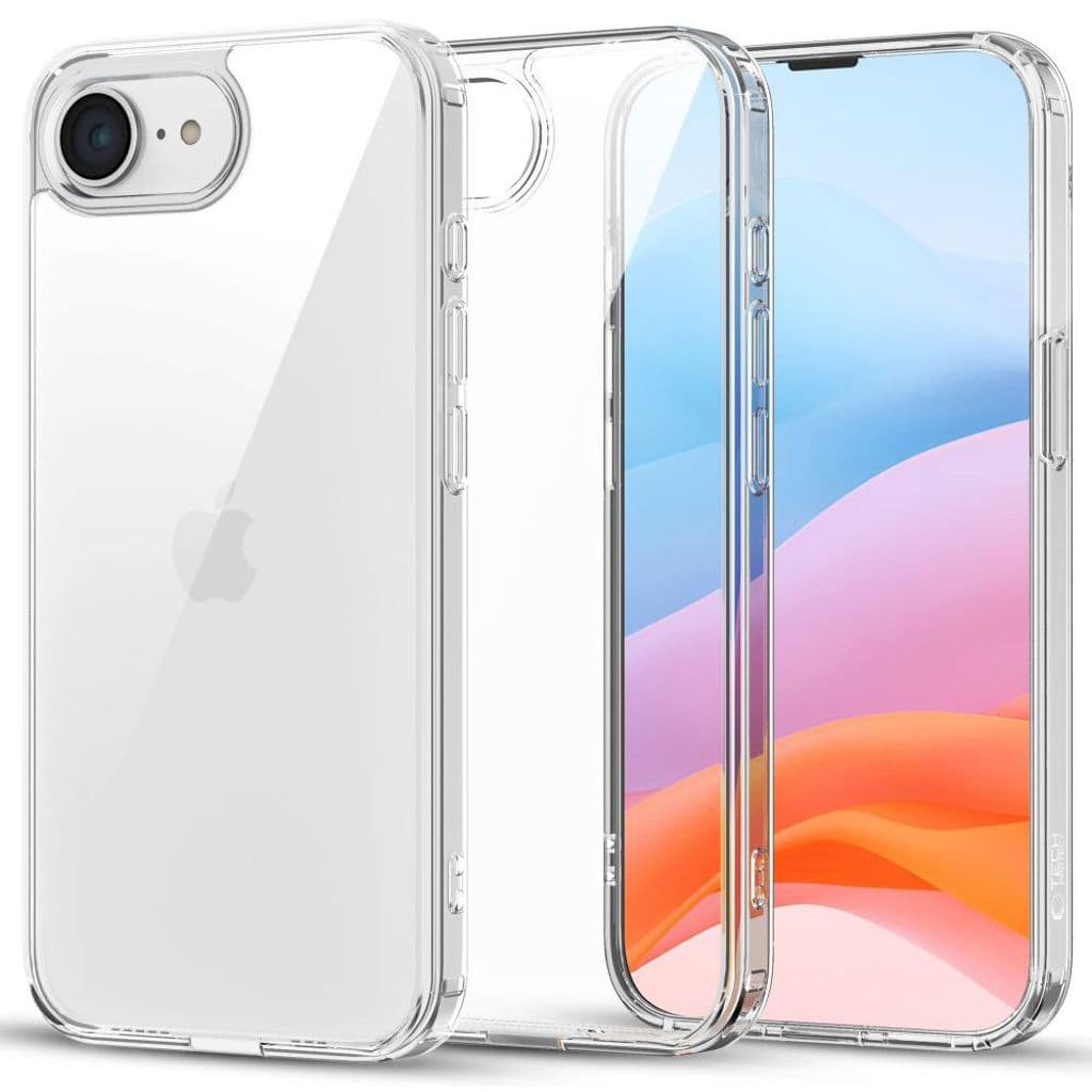 Tech-Protect FlexAir Hybrid Skal till iPhone 16e - Transparent