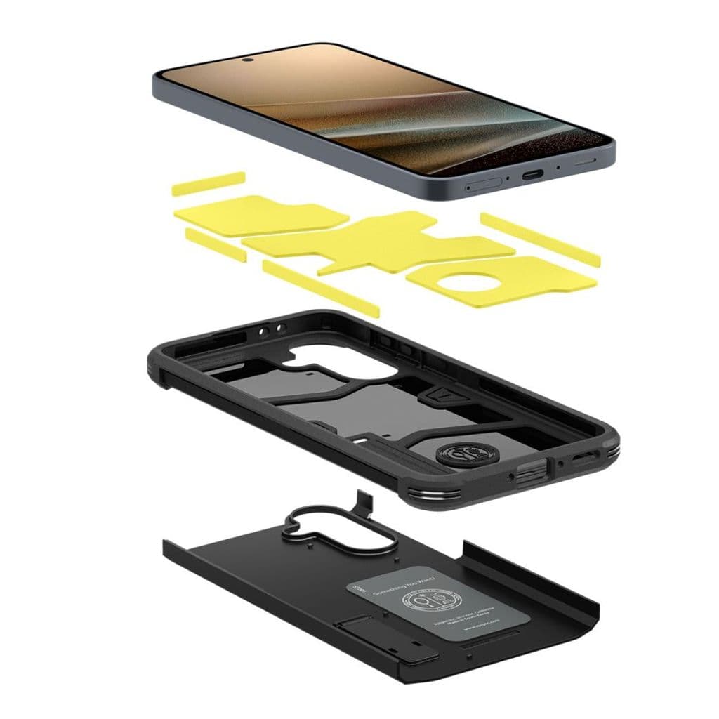 Spigen Tough Armor Skal till Samsung Galaxy A36 5G - Svart