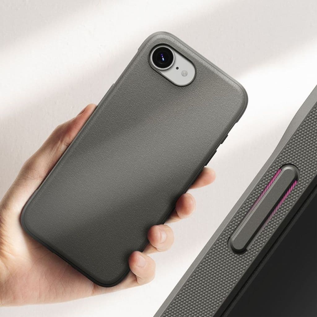 Ringke Onyx Skal till iPhone 16e - Grå - Bild 3