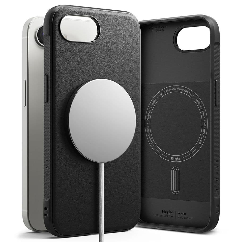 Ringke Onyx MagSafe Skal till iPhone 16e - Svart
