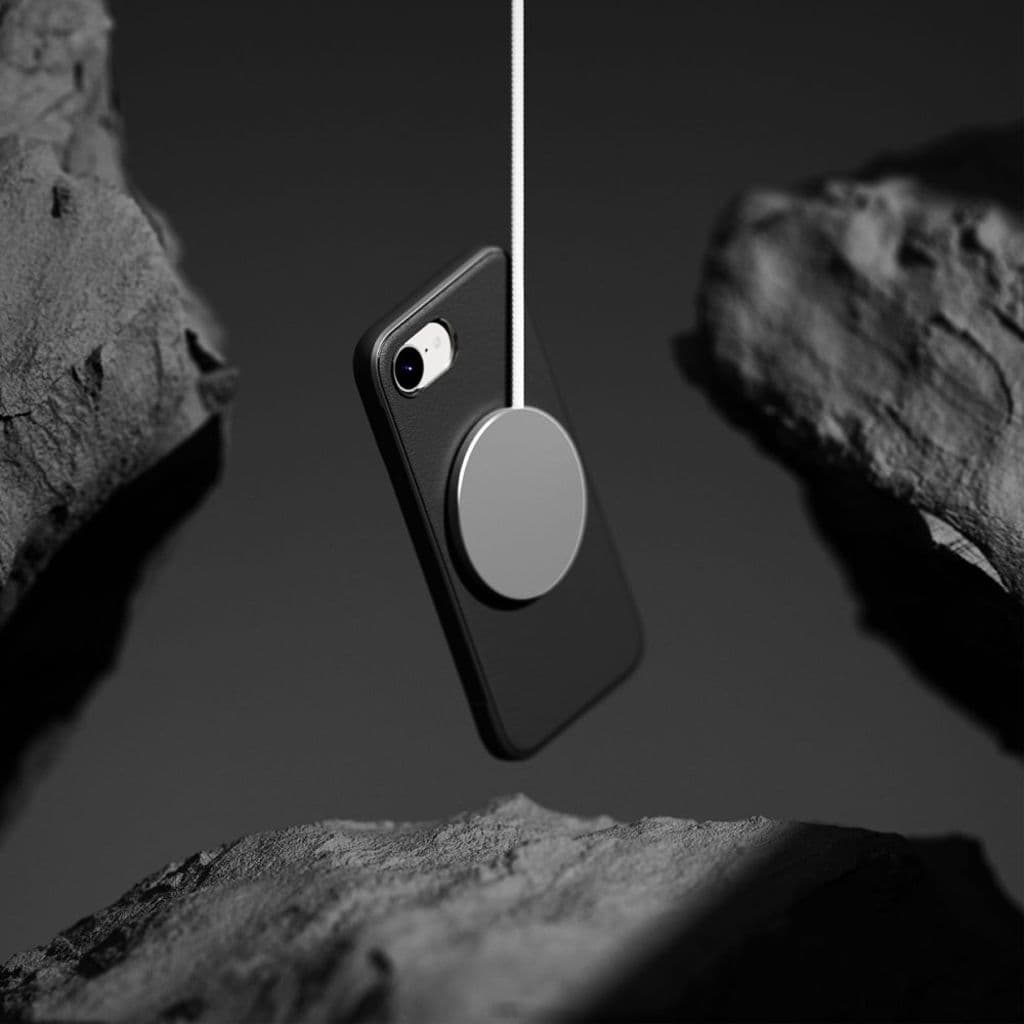 Ringke Onyx MagSafe Skal till iPhone 16e - Svart - Bild 2