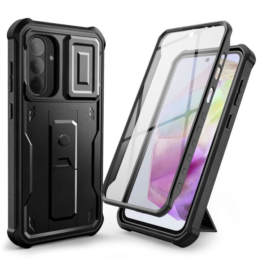 Tech-Protect Kevlar Cam+ Skal till Samsung Galaxy A36 5G - Svart
