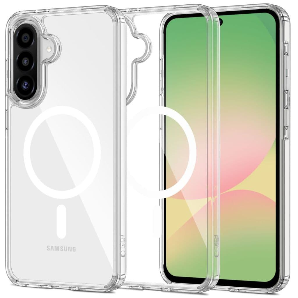 Tech-Protect FlexAir Hybrid MagSafe Skal till Samsung Galaxy A36 5G - Transparent